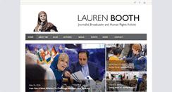 Desktop Screenshot of laurenbooth.org